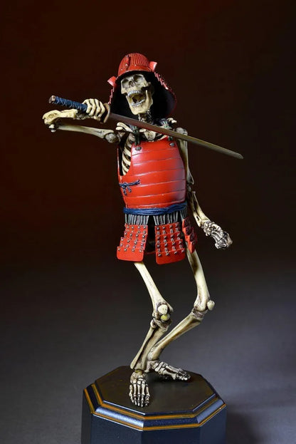 Kaiyodo Takeya Skeleton Warrior Painted PVC ABS Figure 150mm