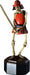 Kaiyodo Takeya Skeleton Warrior Painted PVC ABS Figure 150mm