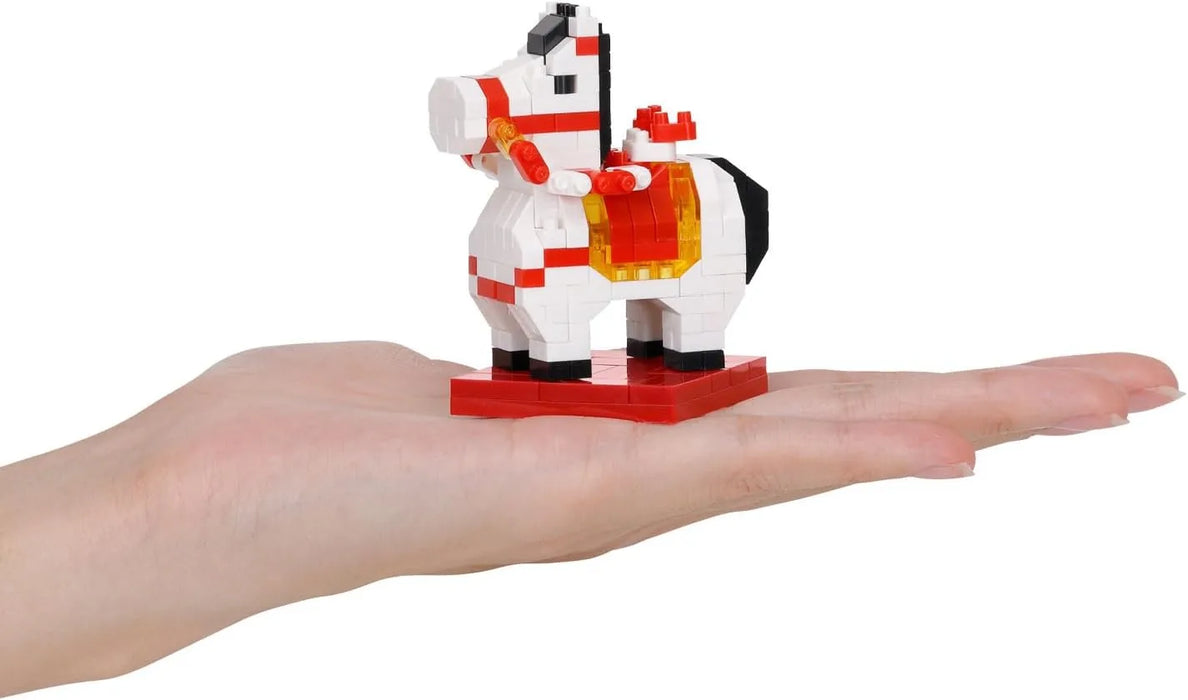 Kawada Nanoblock Year of Horse Culture Series Building Kit