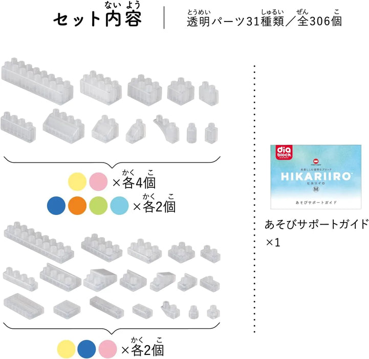Kawada ND-06 Diamond Block Hikariiiro Toy for 3 Years Old