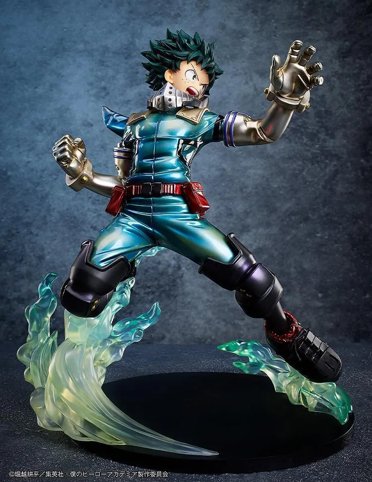 My Hero Academia Izuku Midoriya Metallic Version 14 Scale Figure by GOOD SMILE COMPANY