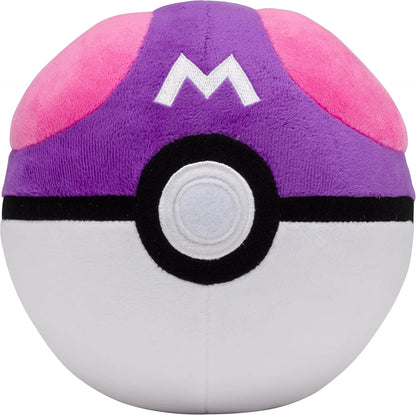 Pokemon Master Ball Plush Toy Soft 18cm Cube Stuffed Doll