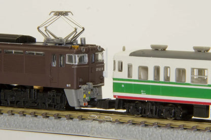 Rokuhan EF63 Type Brown Double Row Z Gauge Electric Locomotive