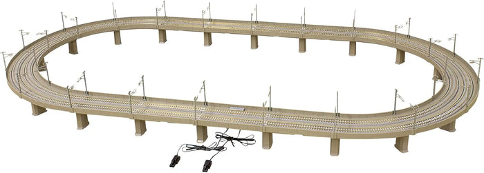 Rokuhan Z Gauge Double Track Elevated Railway Model Set R095