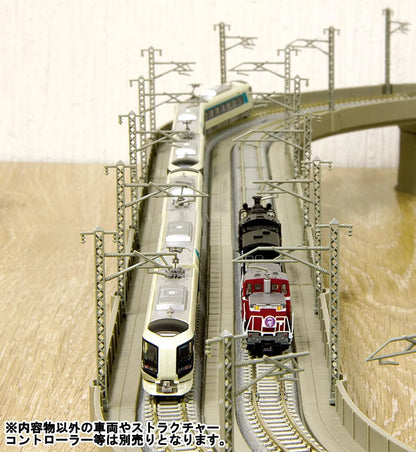 Rokuhan Z Gauge Double Track Elevated Railway Model Set R095