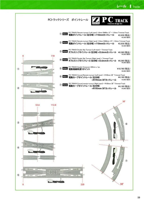 Rokuhan Z Gauge General Catalog 2024 Model Railway Supplies
