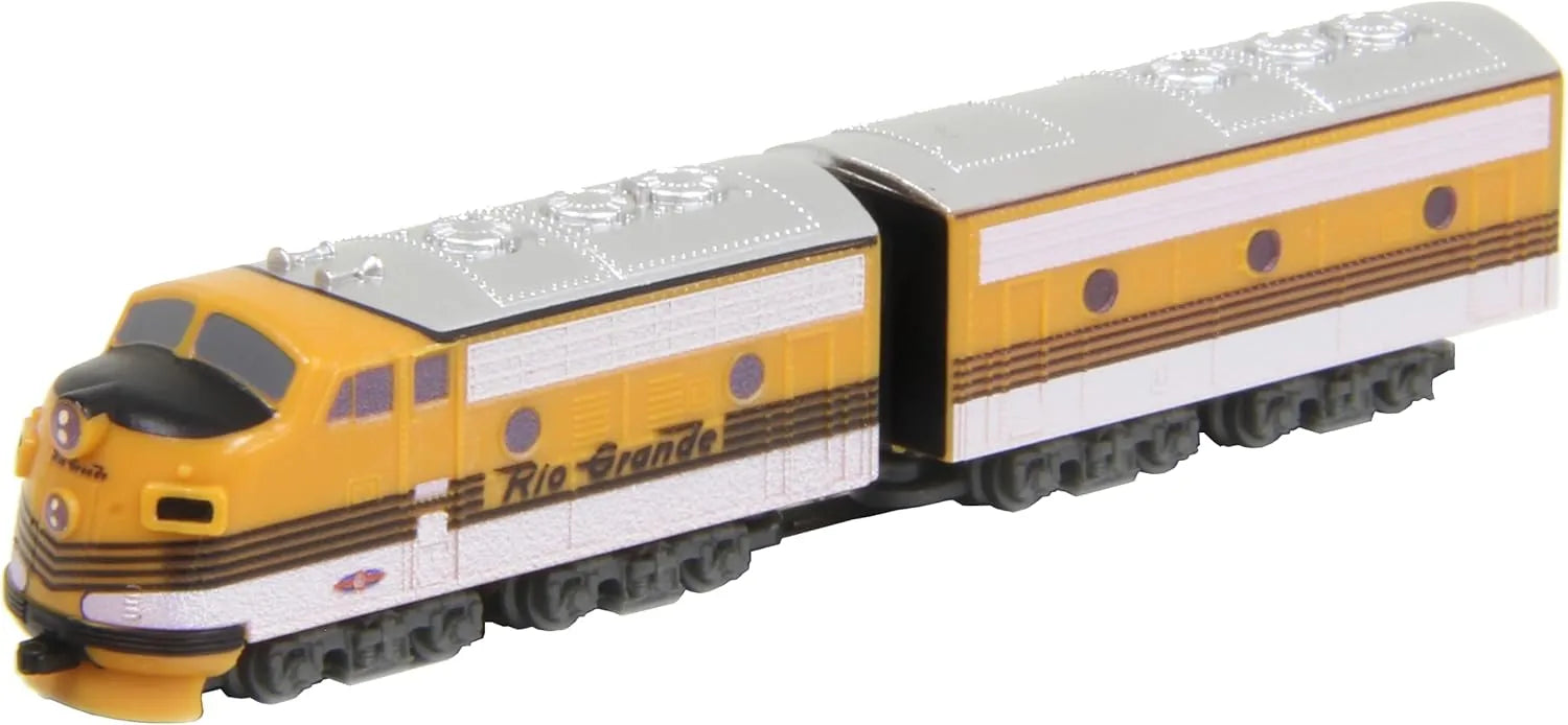 Rokuhan Z Gauge Shorty EMD F7 D&RGW Diesel Locomotive Model