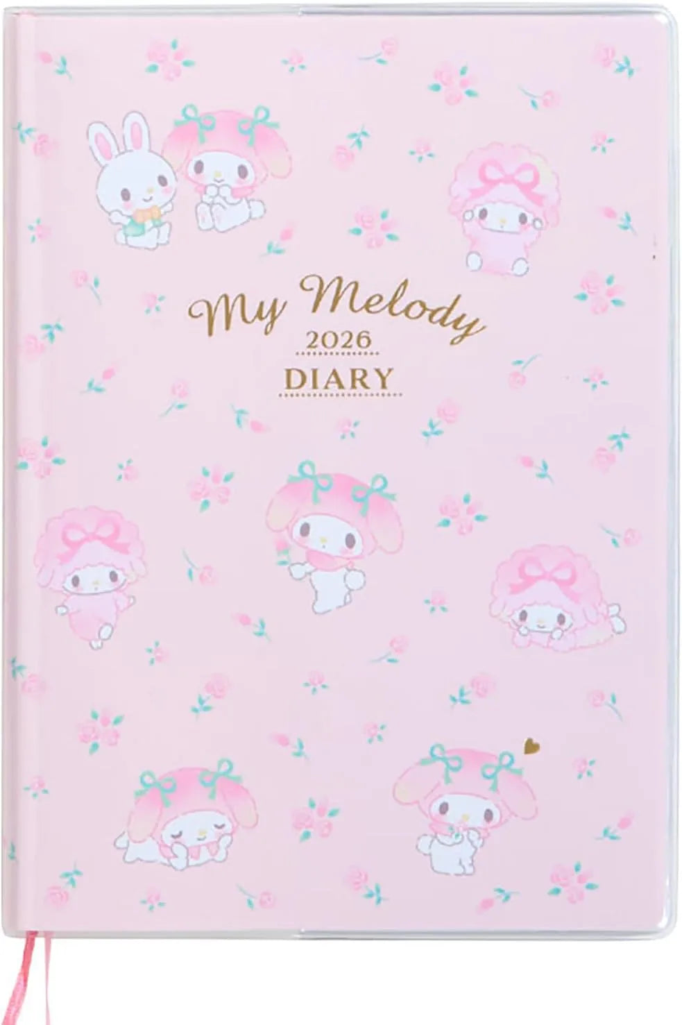 Sanrio B6 Diary Block Type 2026 My Melody Planner Notebook