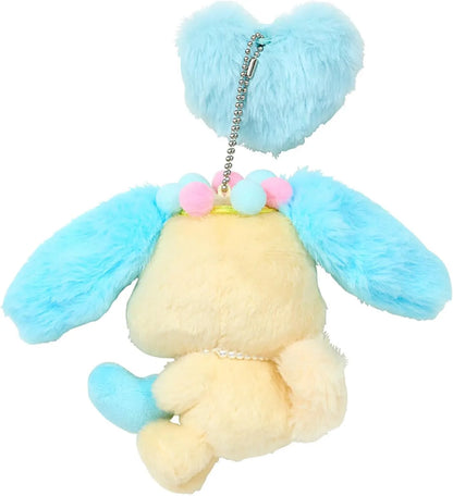 Sanrio Mascot Holder Heisei-born Character Fluffy Heart Jewel Pet