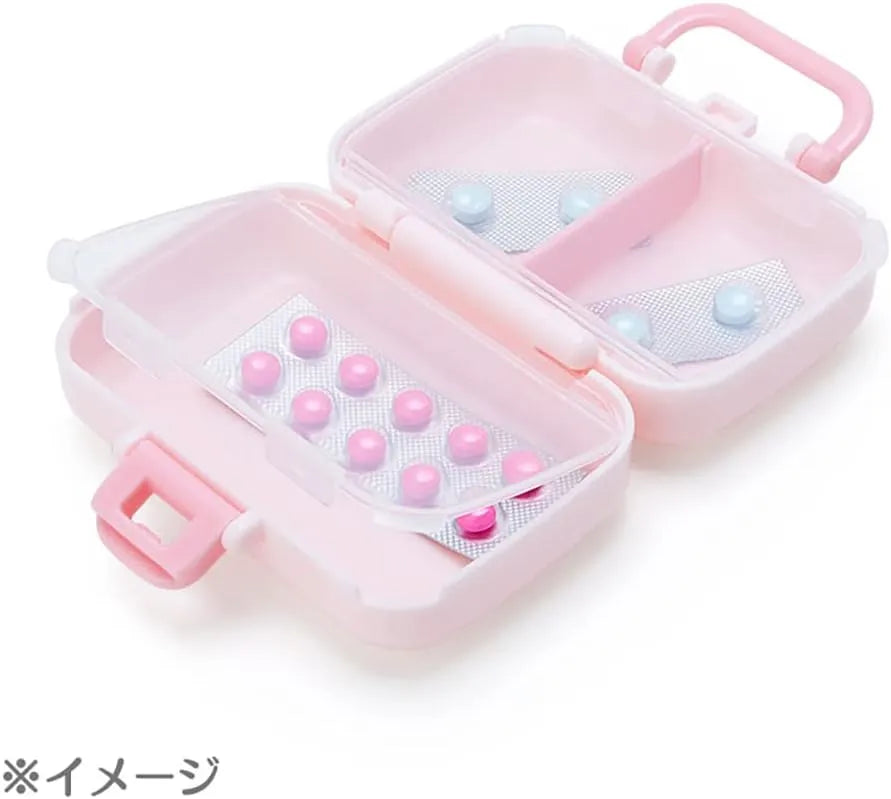 Sanrio My Melody Blueberry Medicine and Supplement Pill Case Pink Polypropylene Sanrio