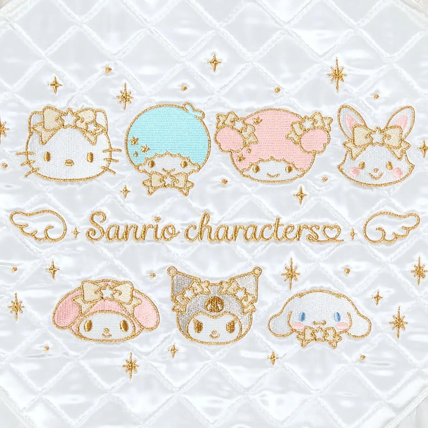 Sanrio Uchiwa Case Enjoy Idol Pure White Angel Sanrio Characters Accessory