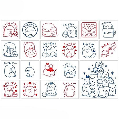 SAN-X Sumikko Gurashi Stamp Set L- Japan Figure Store - #1 Bring To You The Best Japanese Goods