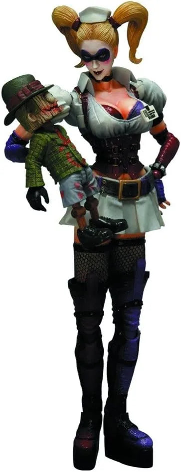 Square Enix Batman Arkham Asylum Play Arts Kai Harley Quinn Figure