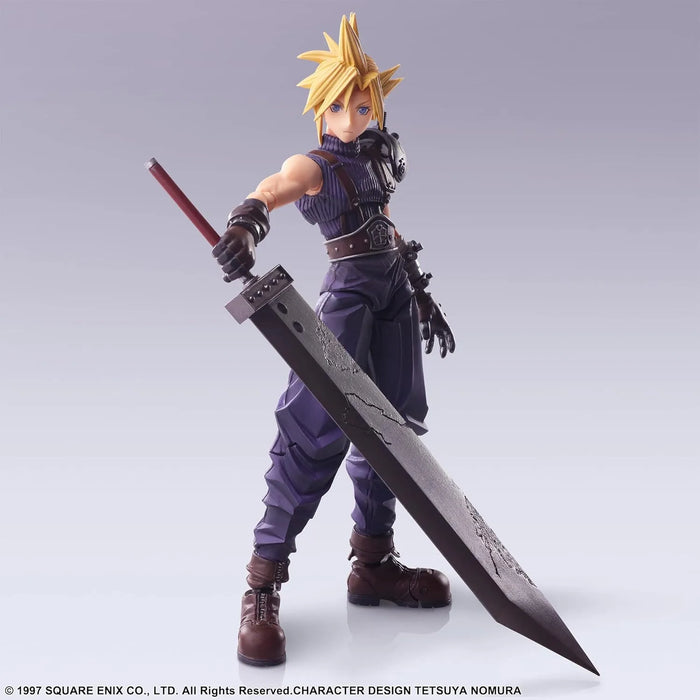 Square Enix Final Fantasy VII Cloud Strife Bling Arts Figure