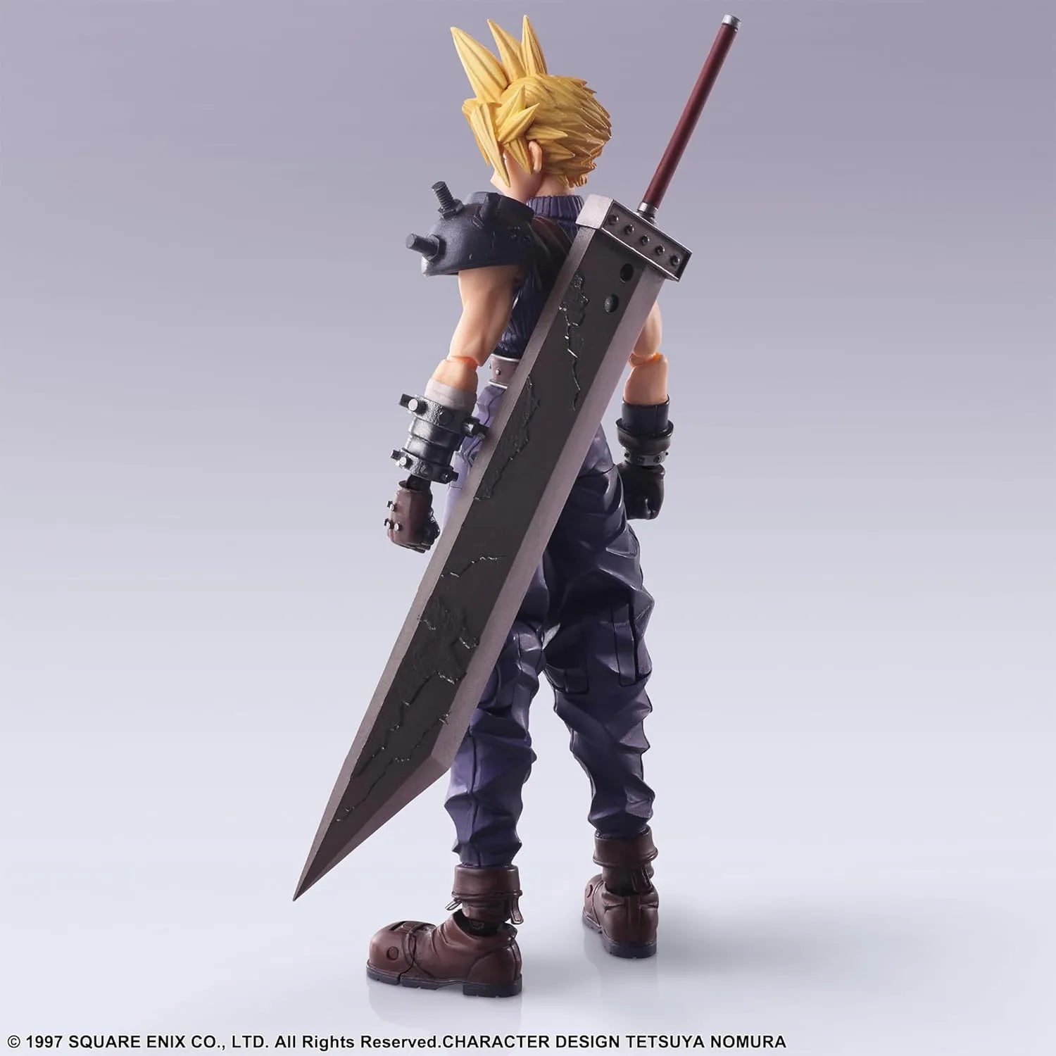 Square Enix Final Fantasy VII Cloud Strife Bling Arts Figure