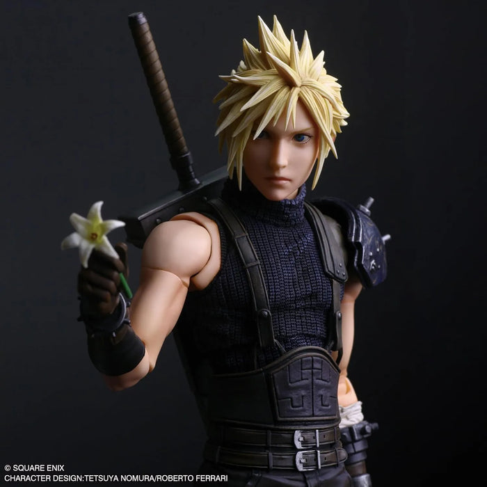 Square Enix Final Fantasy VII Reverse Play Arts Cloud Strife Figure