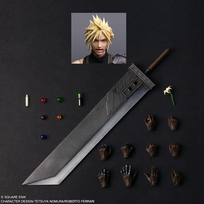Square Enix Final Fantasy VII Reverse Play Arts Cloud Strife Figure