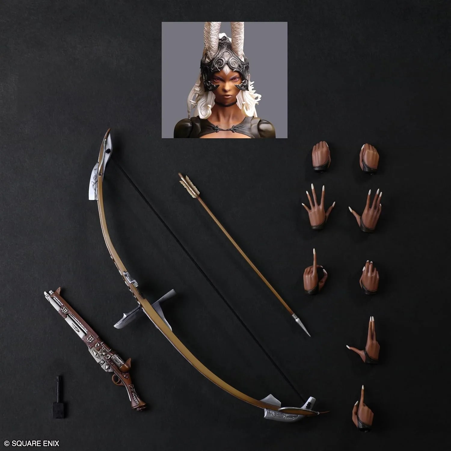 Square Enix Final Fantasy XII Play Arts Figure Authentic Flan