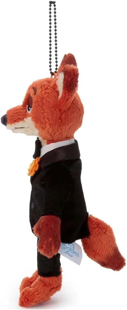 Takara Tomy Arts Disney Zootopia Nick Wilde Tuxedo Ball Chain Mascot Toy Takara Tomy A R T S