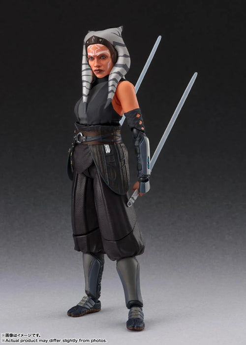 Tamashii Nations Asoka Tano Star Wars Action Figure PVC ABS