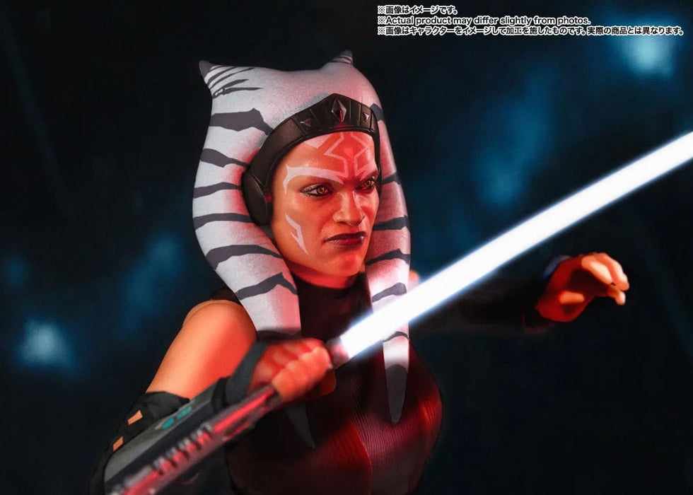 Tamashii Nations Asoka Tano Star Wars Action Figure PVC ABS