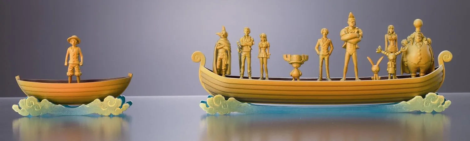 Tamashii Nations Chogokin Going Merry Ship Model Figure Collectible