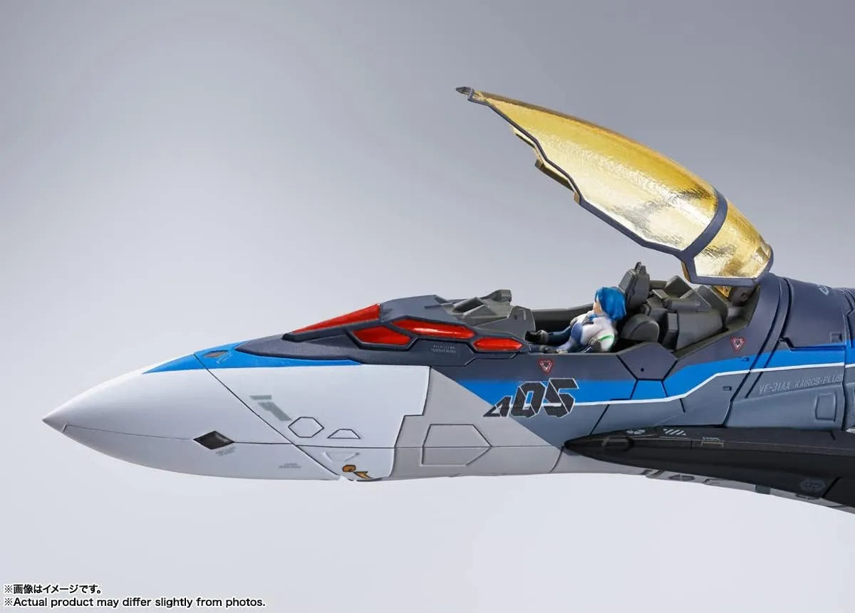 Tamashii Nations DX Chogokin Macross Delta VF-31AX Kairos Plus Figure