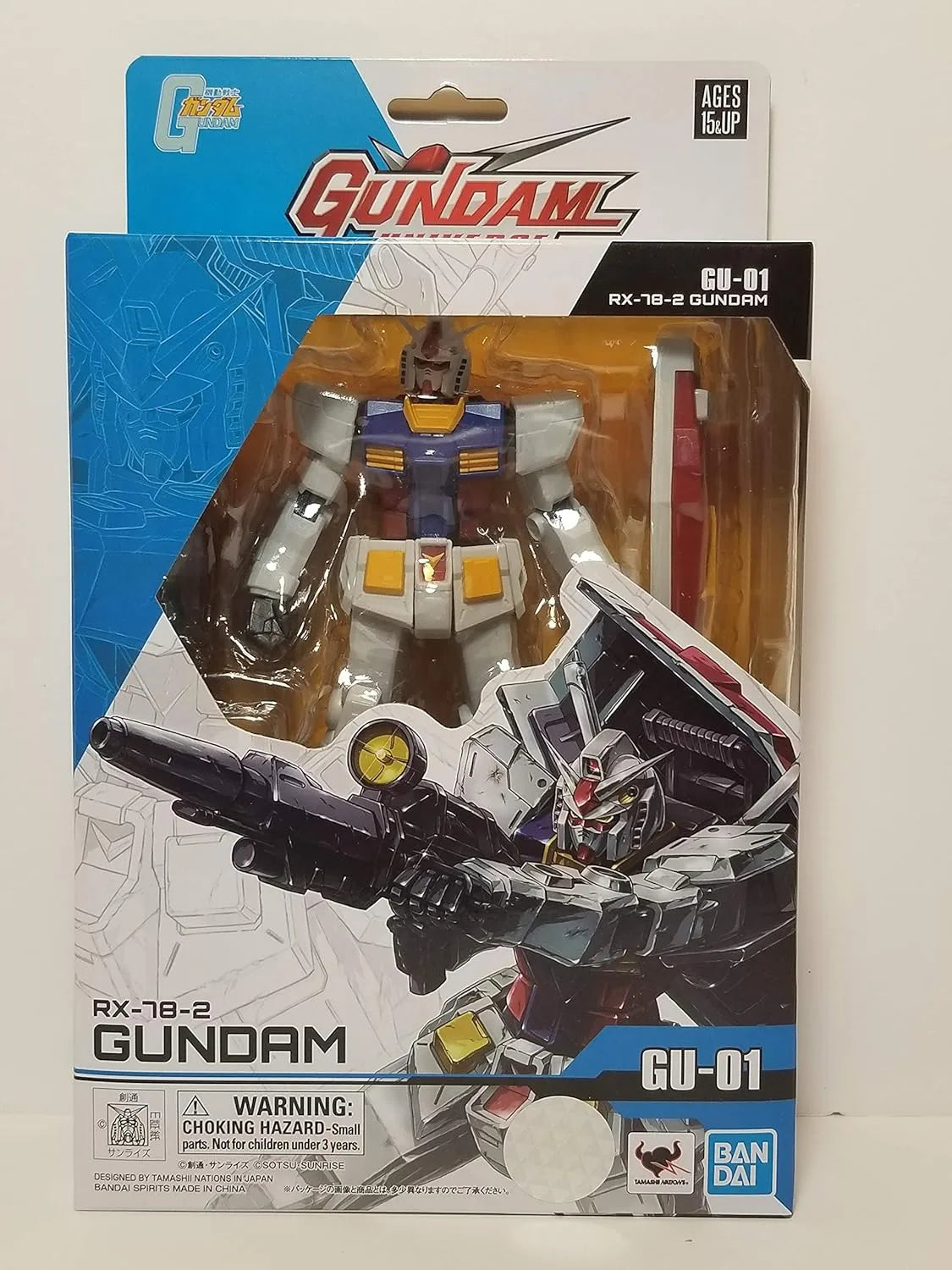 Tamashii Nations Gundam RX-78-2 Model 6.3 Inch ABS PVC Figure
