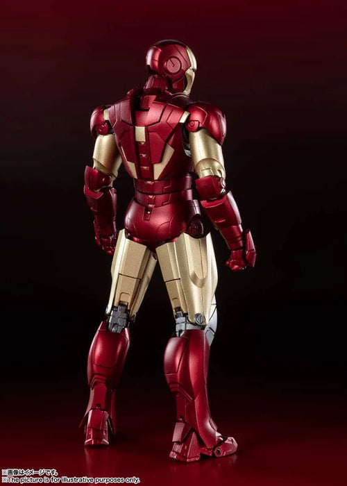 Tamashii Nations Iron Man Mark 6 Battle Damage Edition Figure PVC