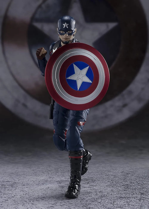 Tamashii Nations Marvel Falcon Winter Soldier Captain America Figure