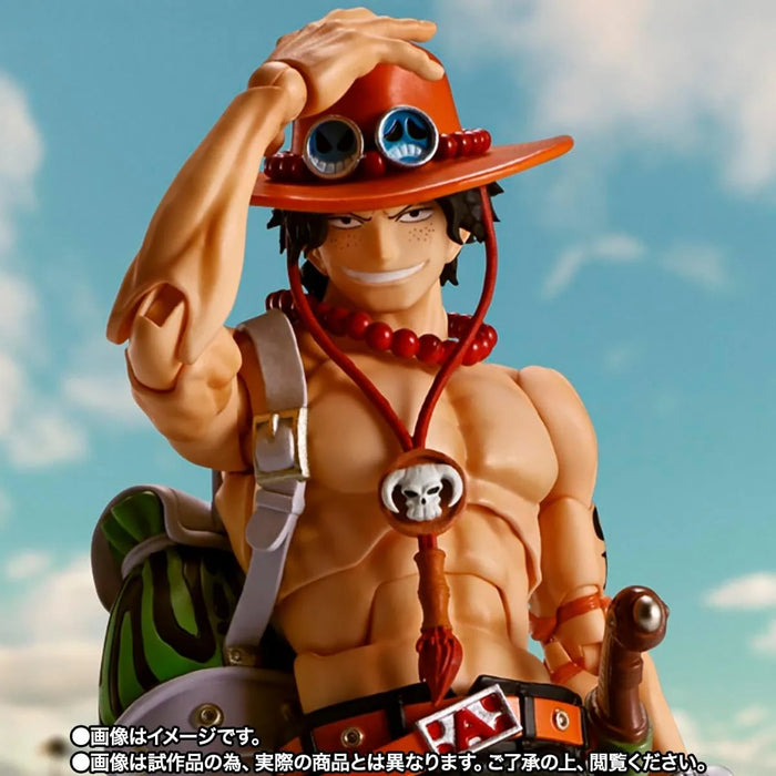 Tamashii Nations One Piece Portgas D Ace Fire Fist Action Figure