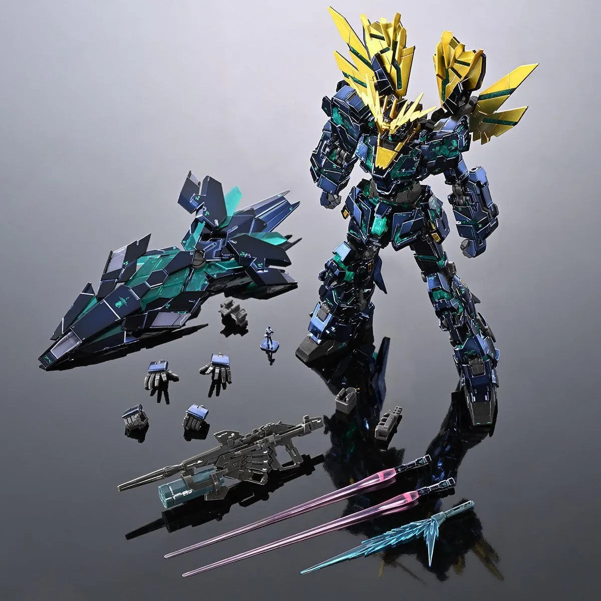 Tamashii Nations RG 1/144 Unicorn Gundam Banshee Norn Special Coating