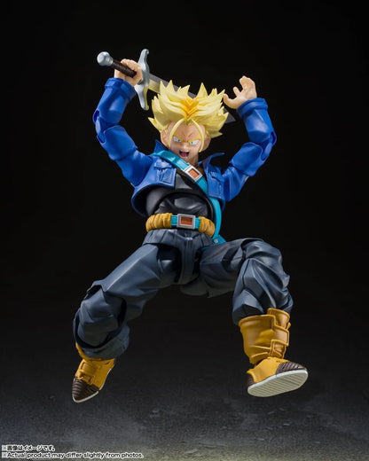 Tamashii Nations S.H. Figuarts Dragon Ball Z Super Saiyan Trunks 5.5in