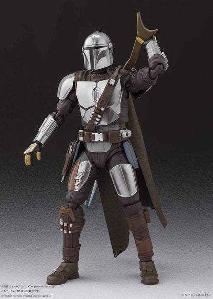 Tamashii Nations S.H. Figuarts Star Wars Mandalorian Beskar Armor Figure 6in