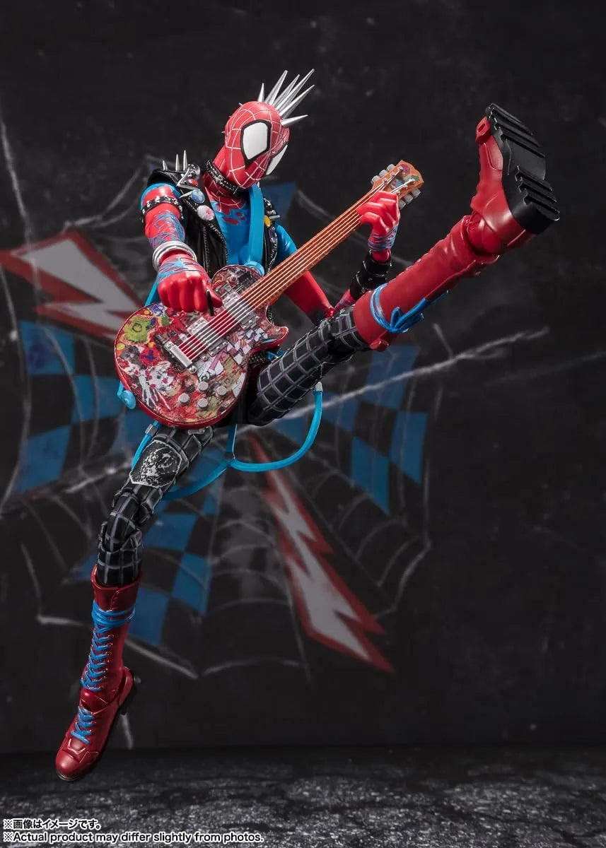Tamashii Nations Spider-Punk Figure 6.9 Inch PVC ABS Pre-painted