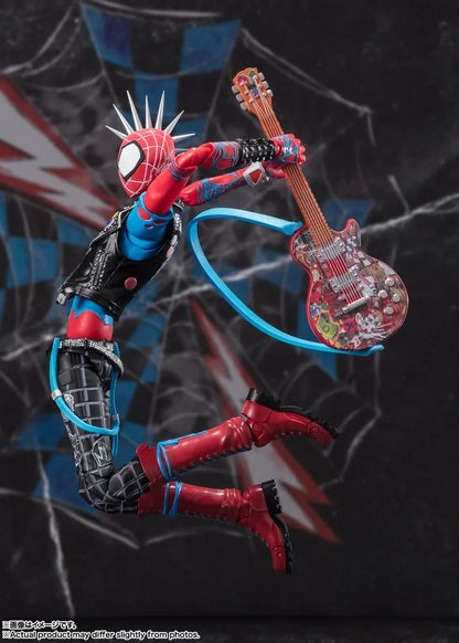 Tamashii Nations Spider-Punk Figure 6.9 Inch PVC ABS Pre-painted