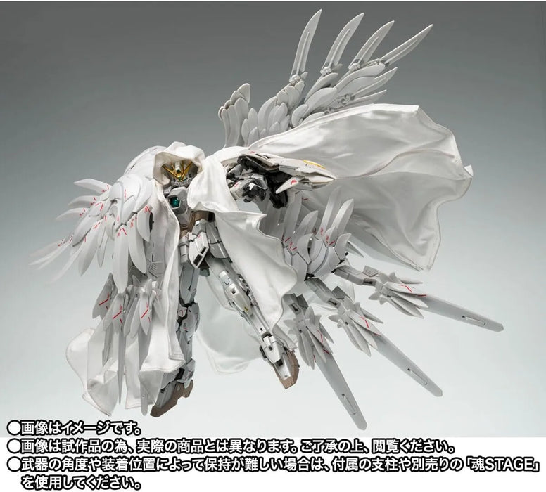 Tamashii Nations Wing Gundam Zero Cloak 6.7in Diecast Figure