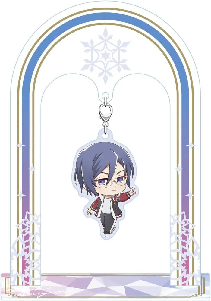 Union Creative Skate Reading Stars Acrylic Stand Paulownia Wood