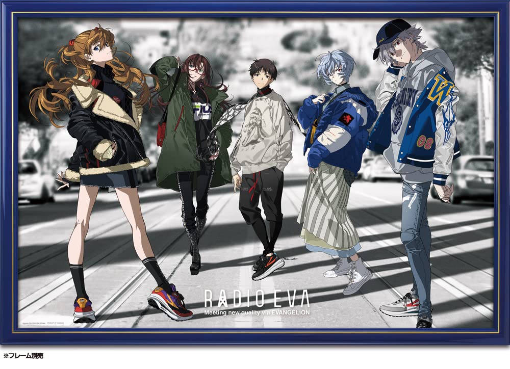 1000 Piece Jigsaw Puzzle Evangelion Radio Eva Illustration 07 West Coast (50 X 75 Cm)- Japan Figure Store - #1 Bring To You The Best Japanese Goods