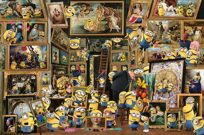 YANOMAN - 10-1423 Jigsaw Puzzle Minions Museum Of Minions Art - 1000 Pieces- Japan Figure Store - #1 Bring To You The Best Japanese Goods