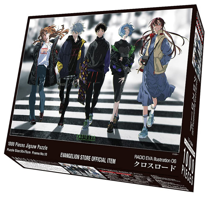 Yanoman 1000pc Jigsaw Puzzle Radio Eva 06 Crossroad 50X75Cm- Japan Figure Store - #1 Bring To You The Best Japanese Goods