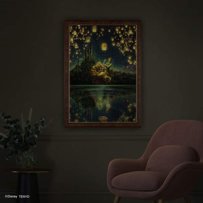 Tenyo 1000pc Rapunzel Glowing Puzzle 51x73.5cm- Japan Figure Store - #1 Bring To You The Best Japanese Goods