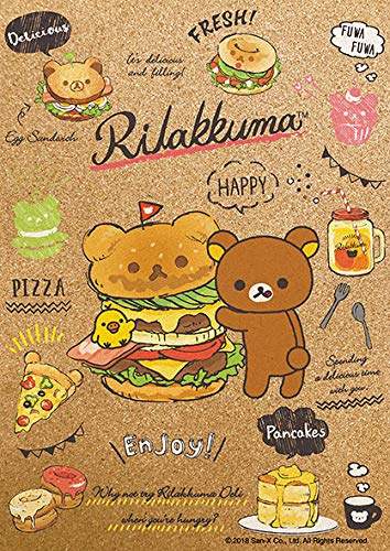 Beverly Jigsaw Puzzle 108-825 Cork Jigsaw Puzzle Rilakkuma Deli (108 Pieces) Rilakkuma Puzzle- Japan Figure Store - #1 Bring To You The Best Japanese Goods