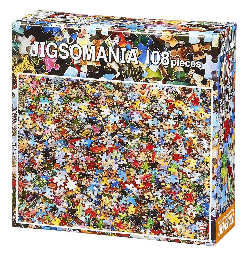 Beverly Jigsaw Puzzle 108-824 Jigsaw Mania (108 Pieces) Paper Jigsaw Puzzle- Japan Figure Store - #1 Bring To You The Best Japanese Goods