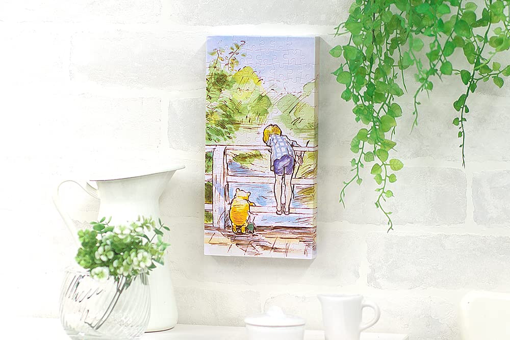 120 Piece Jigsaw Puzzle Disney Winnie The Pooh Stick Play [Canvas Puzzle]- Japan Figure Store - #1 Bring To You The Best Japanese Goods