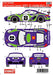 Studio27 St27 Dc993 Porsche Cayman Hippy 3 Laguna Seca 2011 Decal For Fujimi 1/24 Car Model Decal- Japan Figure Store - #1 Bring To You The Best Japanese Goods