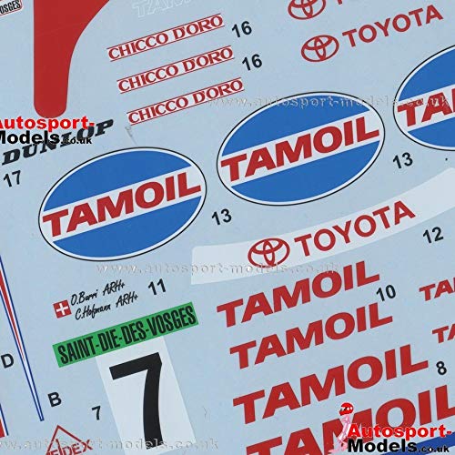 Studio27 St27 Dc1022 Toyota St165 Celica Gt Four Tamoil 7 1992 Decal For Aoshima 1/24 Car Decal- Japan Figure Store - #1 Bring To You The Best Japanese Goods