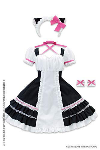 AZONE Fao143-Bkp 1/3 Azo2 Cat Chat Noir Dress Set Black & Berry Pink- Japan Figure Store - #1 Bring To You The Best Japanese Goods