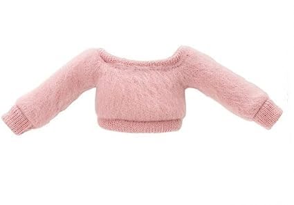1/6 Azone Intl Off Shoulder Knit Tops Strawberry Pink For Pureneemo Doll- Japan Figure Store - #1 Bring To You The Best Japanese Goods