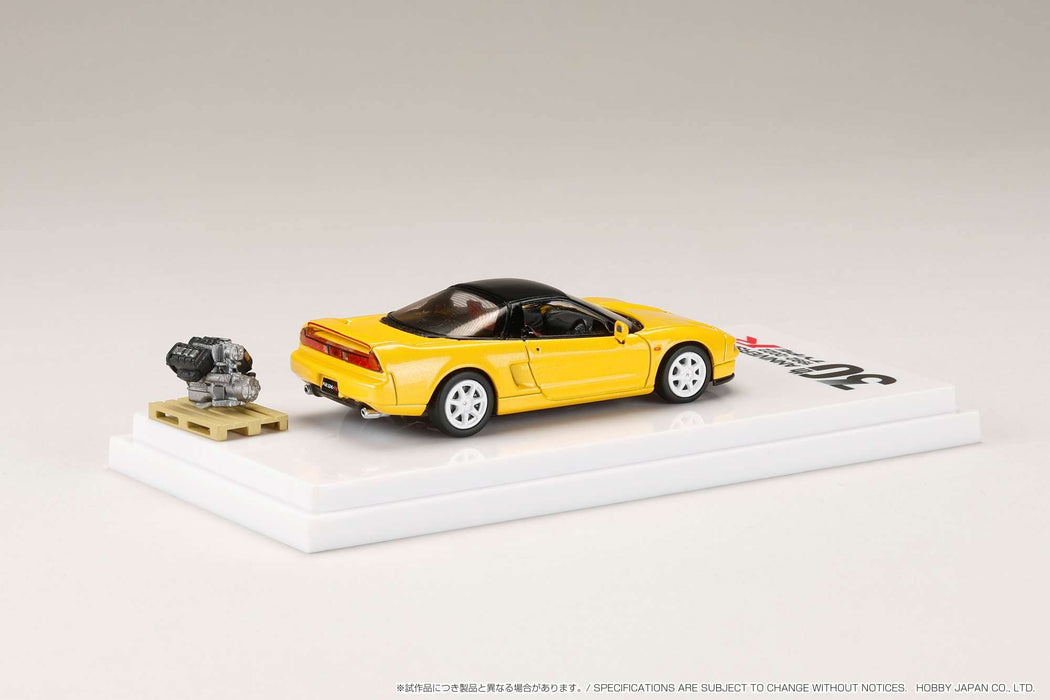 1/64 Hobby Japan Honda NSX (NA1) Type R 1994 Indy Yellow Pearl- Japan Figure Store - #1 Bring To You The Best Japanese Goods